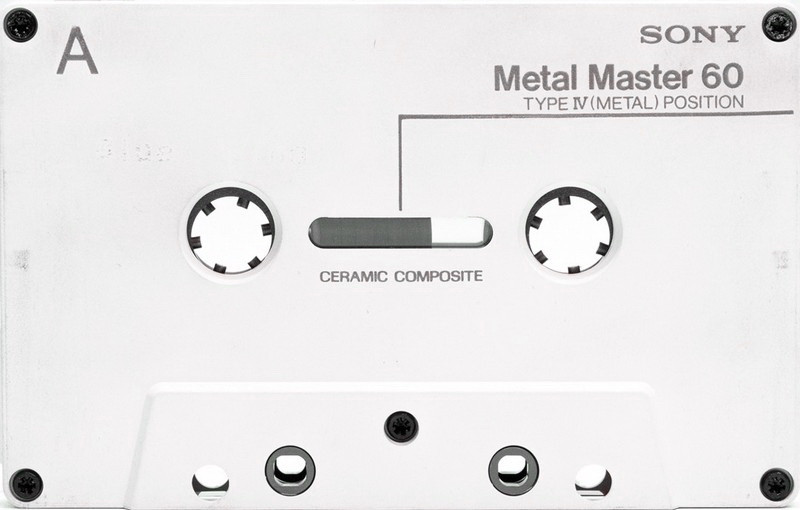 Compact Cassette: Sony  - Metal Master 60