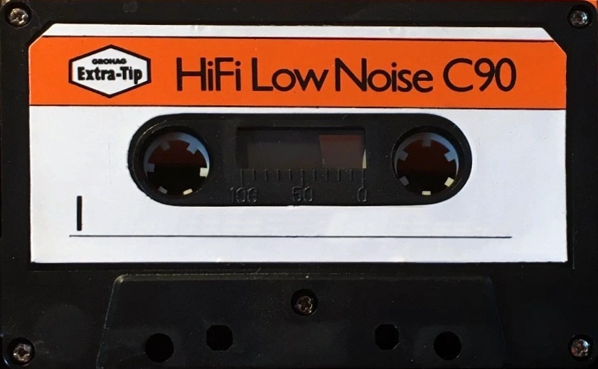 Compact Cassette Grohag 90 "Extra-Tip" Type I Normal 1978 Europe