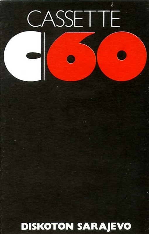 Compact Cassette Diskoton 60 Type I Normal Yugoslavia