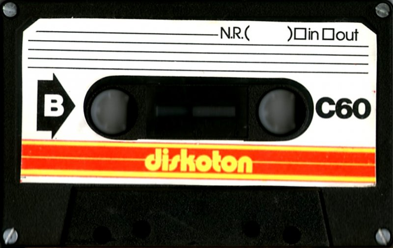 Compact Cassette Diskoton 60 Type I Normal Yugoslavia