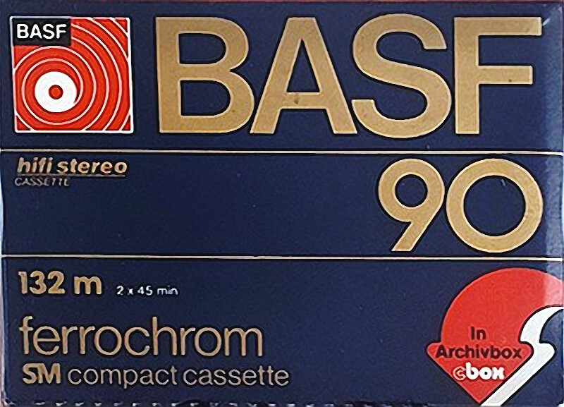 Compact Cassette: BASF  - Ferrochrom 90