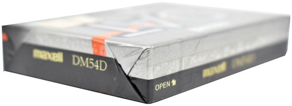 Digital Audio Tape Maxell 54 Type IV Metal 1993 Japan