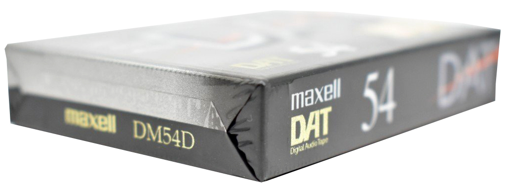 Digital Audio Tape Maxell 54 Type IV Metal 1993 Japan