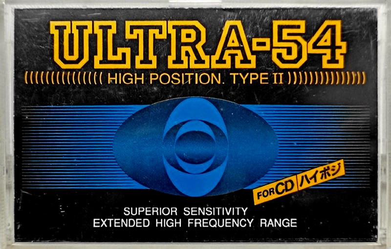 Compact Cassette Gakken Ultra-54 54 Type II Chrome Japan