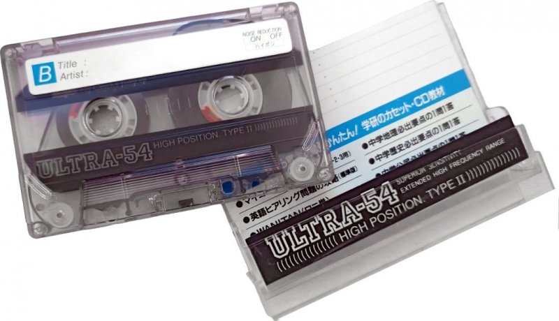 Compact Cassette Gakken Ultra-54 54 Type II Chrome Japan