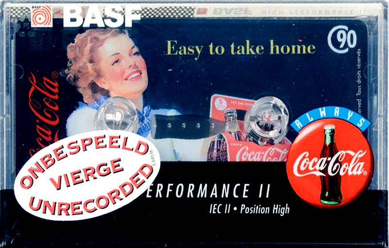 Compact Cassette BASF High Performance II 90 "Legends Edition I" Type II Chrome 1995 Europe