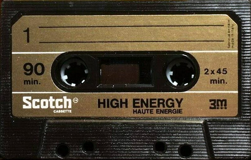 Compact Cassette Scotch High Energy 90 Type I Normal 1976 Europe