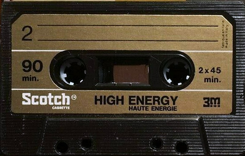 Compact Cassette Scotch High Energy 90 Type I Normal 1976 Europe