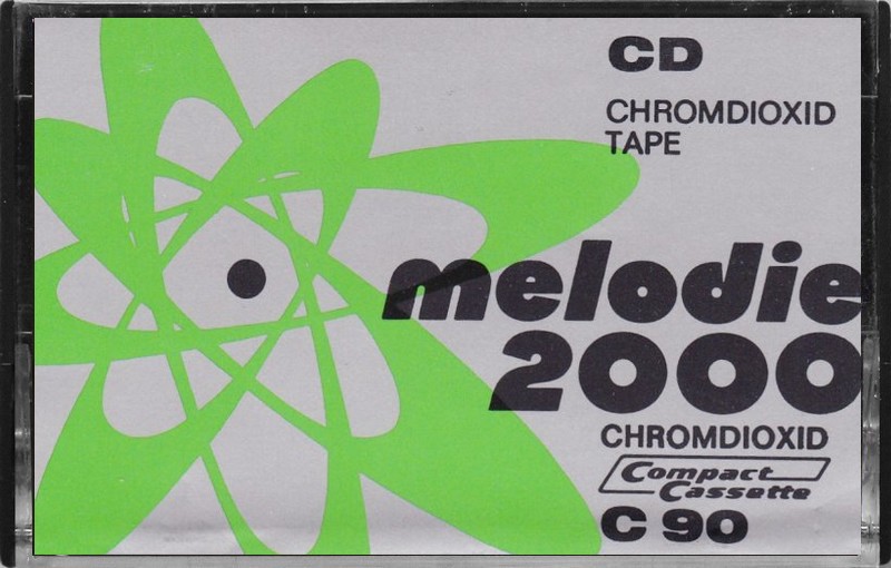 Compact Cassette Melodie 2000 CD 90 Type II Chrome 1977 Europe