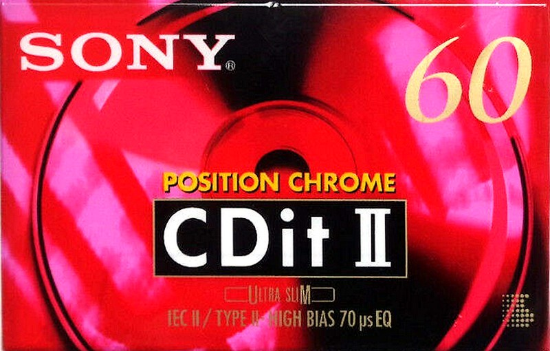 Compact Cassette: Sony  - CDit II 60