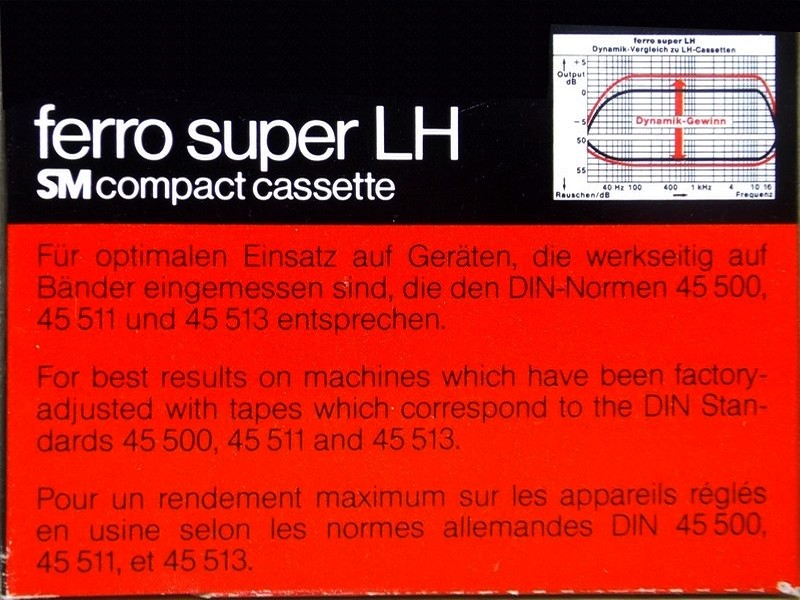 Compact Cassette: BASF  - Ferro Super LH 90