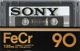 Compact Cassette Sony FeCr 90 Type III Ferro Chrome 1978 Germany