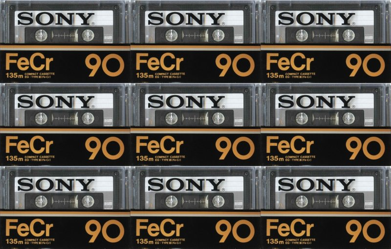 Compact Cassette: Sony  - FeCr 90