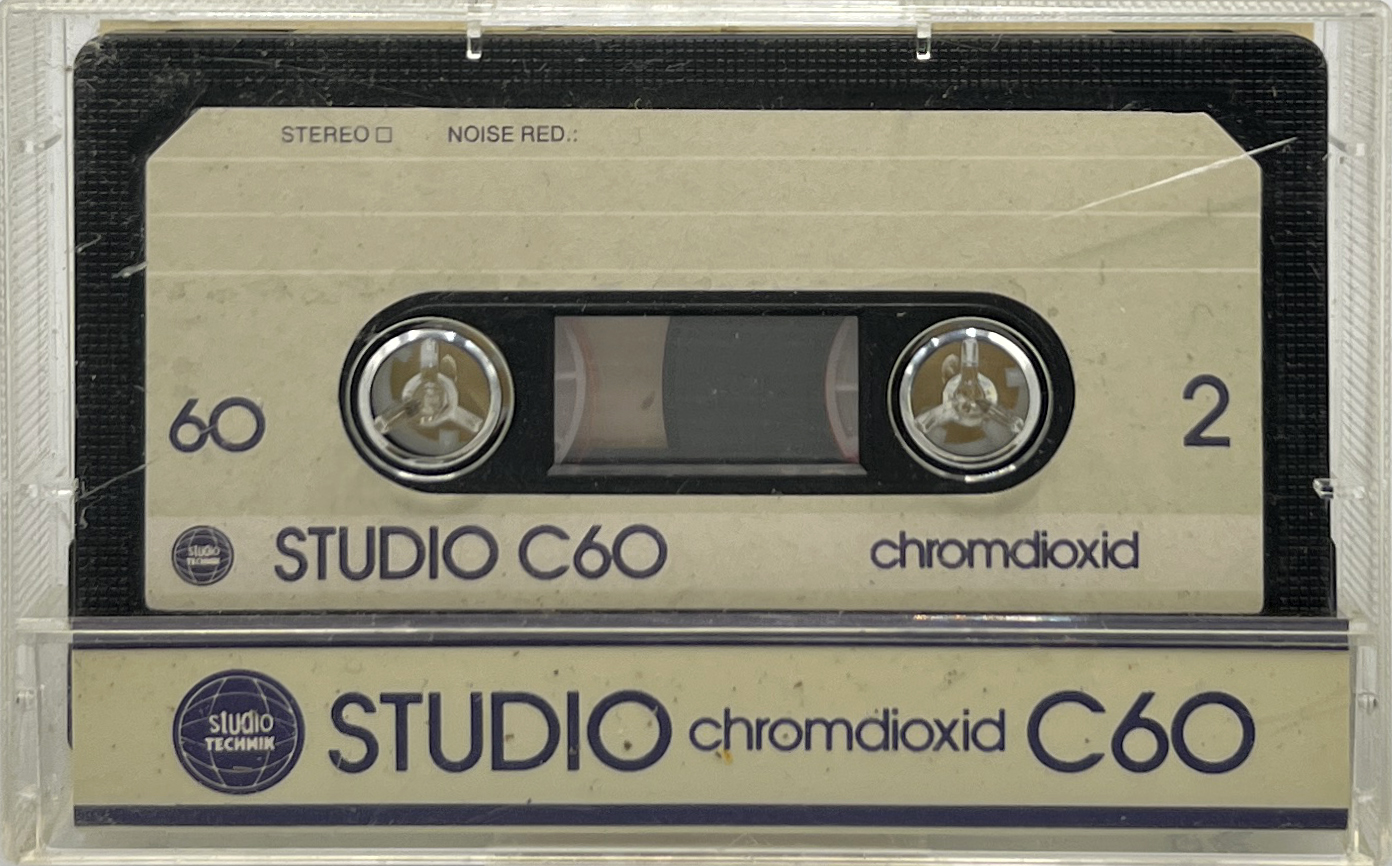 Compact Cassette Studio Technik 60 Type II Chrome Europe