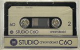 Compact Cassette Studio Technik 60 Type II Chrome Europe