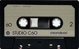 Compact Cassette Studio Technik 60 Type II Chrome Europe