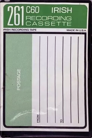 Compact Cassette Irish 261 60 Type I Normal 1971 USA