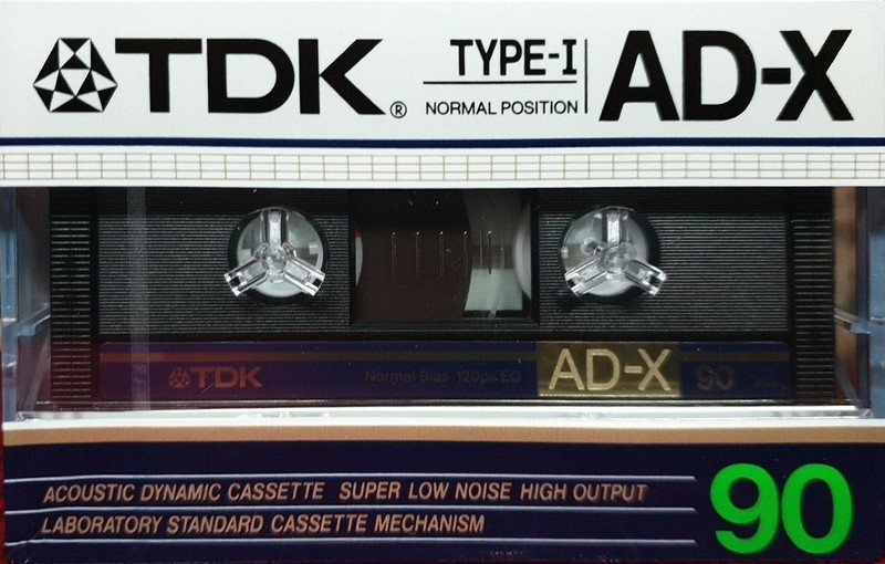 Compact Cassette: TDK  - AD-X 90