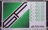 Compact Cassette Victor SF 90 Type I Normal 1972 Japan