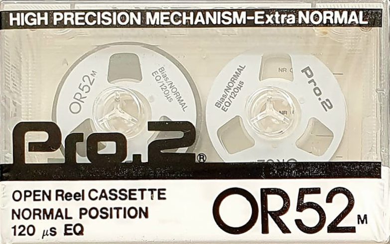 Compact Cassette Pro.2 OR 52 Type I Normal Unknown Country
