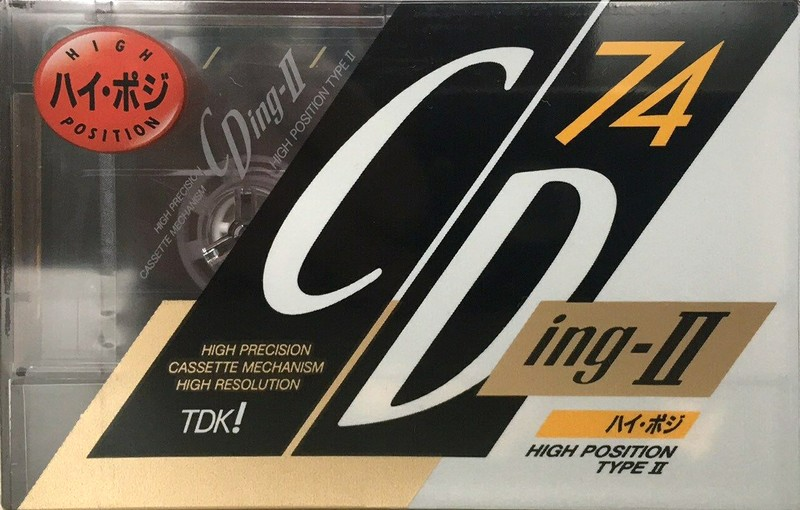 Compact Cassette: TDK  - CDing-II 74