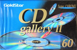 Compact Cassette Goldstar CD Gallery 60 Type II Chrome 1994 Canada