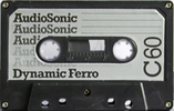 Compact Cassette Audiosonic Dynamic Ferro 60 Type I Normal 1983 Europe