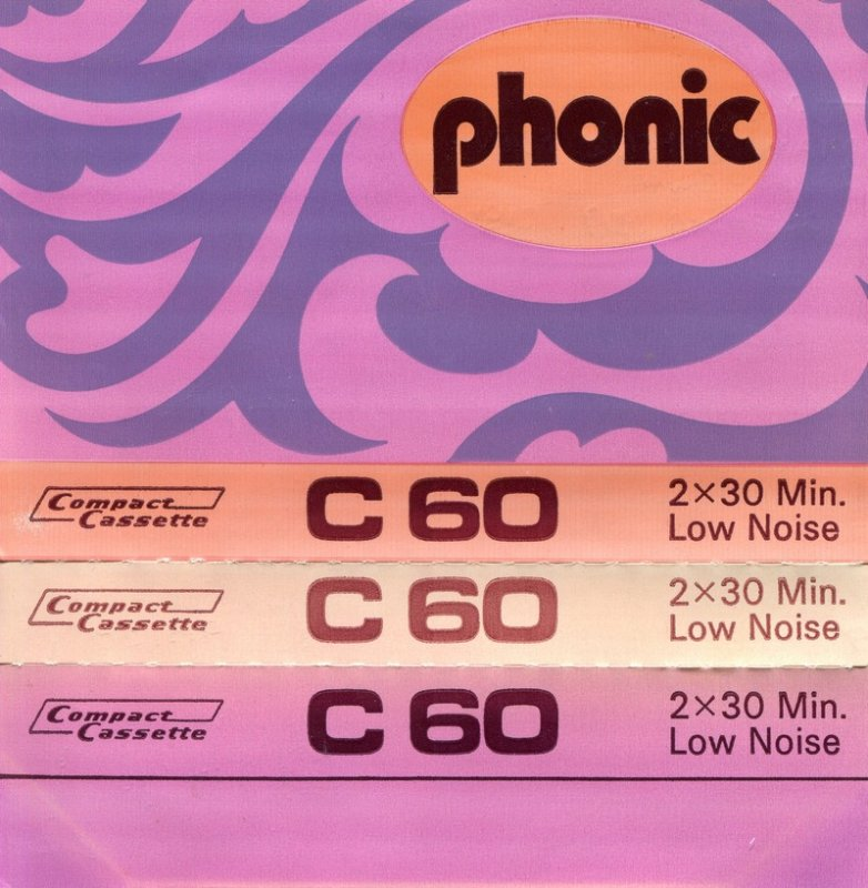 Compact Cassette:  Phonic -  60