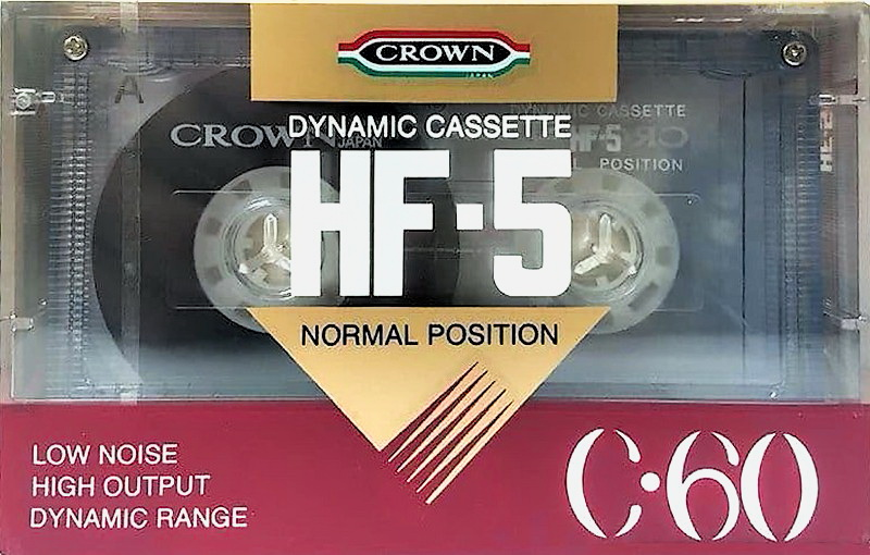 Compact Cassette: Unknown Crown / Crown Radio Corporation - HF-5 60