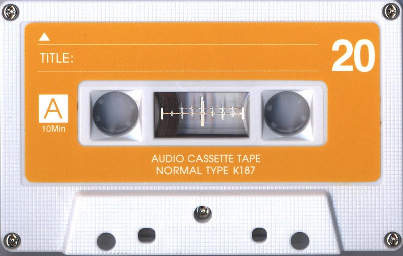 Compact Cassette:  Daiso - K187 20