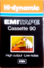 Compact Cassette EMITAPE HI-DYNAMIC 90 Type I Normal 1973 Europe