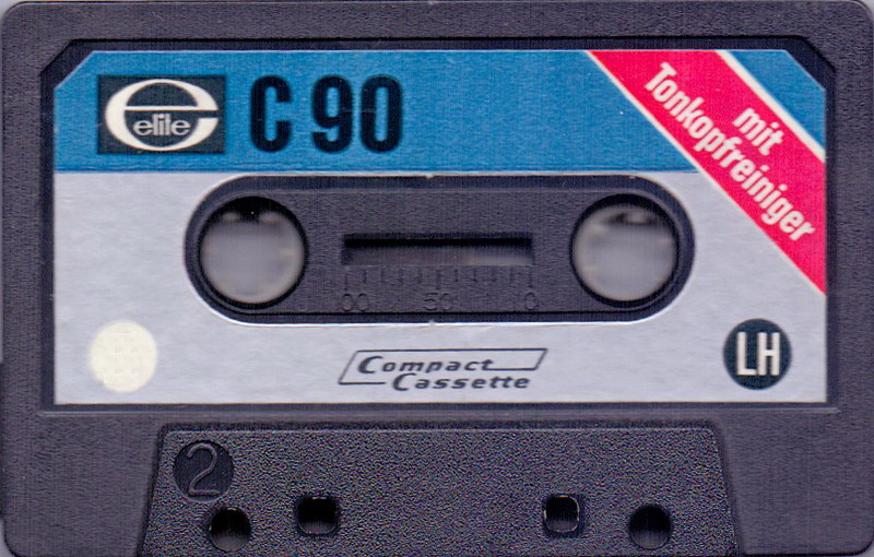 Compact Cassette Elite LH 90 Type I Normal 1976 Germany