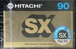 Compact Cassette Hitachi SX 90 Type II Chrome 1981 Europe