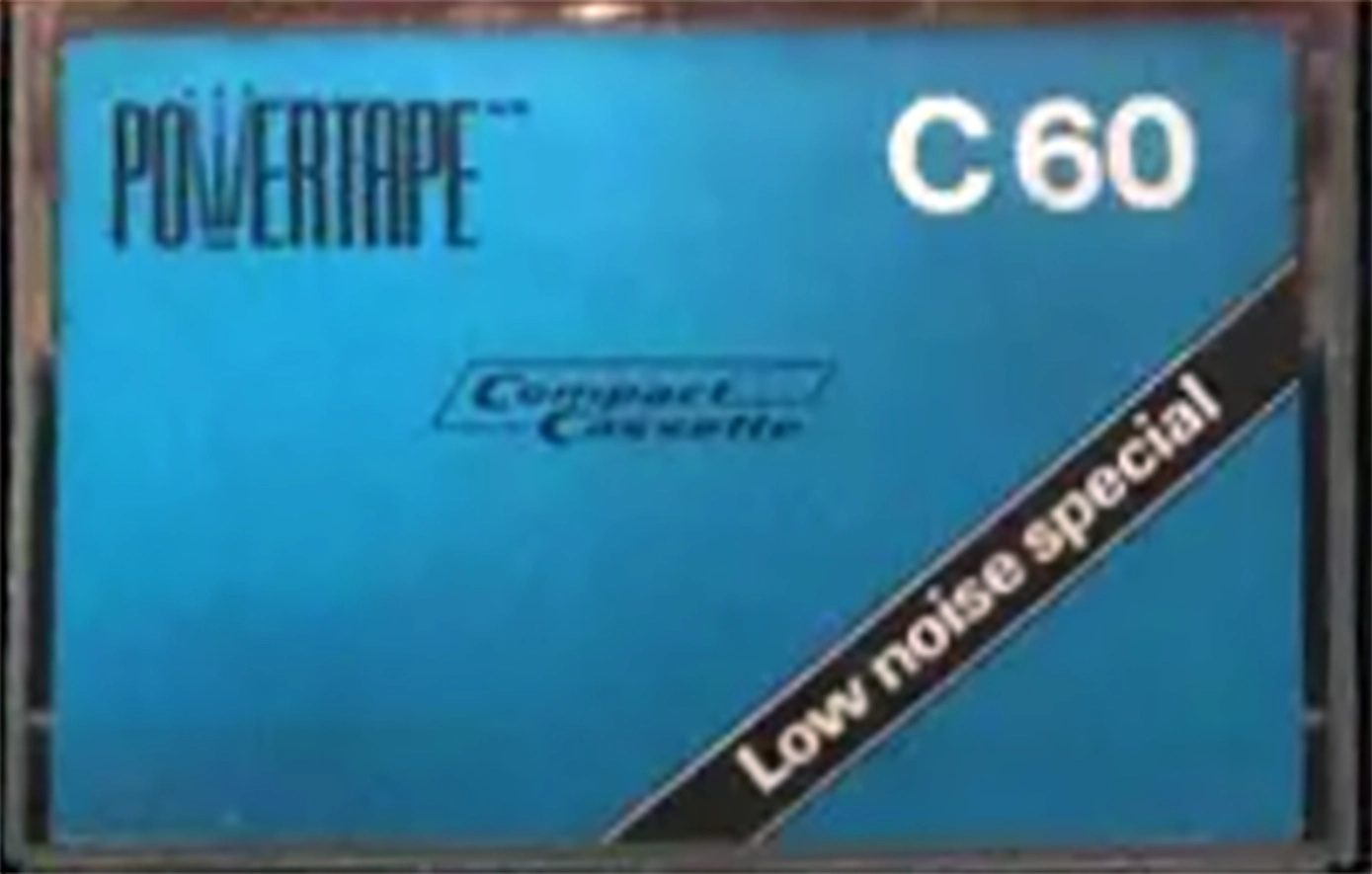 Compact Cassette Powertape 60 Type I Normal Unknown Country