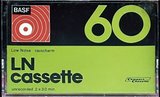 Compact Cassette BASF LN 60 Type I Normal 1975 Japan