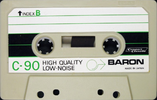 Compact Cassette Baron 90 Type I Normal 1977 Japan