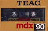 Compact Cassette Teac MDX 90 Type IV Metal 1984 USA