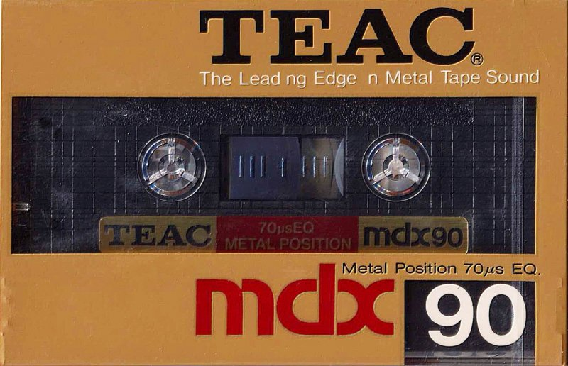 Compact Cassette: Taiyo Yuden Teac - MDX 90