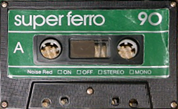 Compact Cassette Silver Sound Super Ferro 90 Type I Normal 1987 Germany