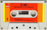 Compact Cassette Klasse 90 Type I Normal 1978 Germany