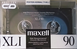 Compact Cassette Maxell XLI 90 Type I Normal 1989 Japan