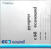 Compact Cassette Eco Sound 60 Type I Normal Italy