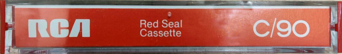 Compact Cassette RCA Red Seal 90 Type I Normal 1970 USA