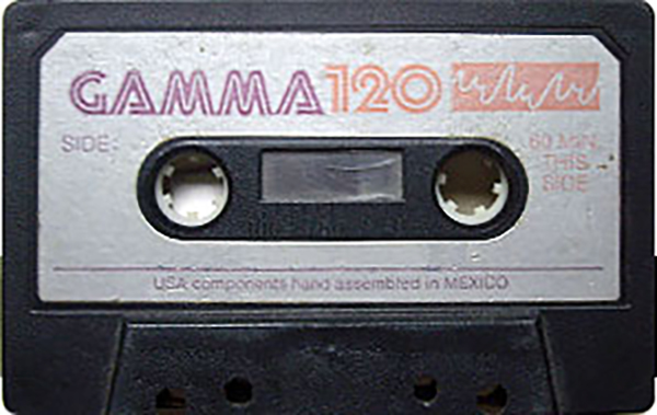 Compact Cassette Certron Gamma 120 Type I Normal 1971 USA