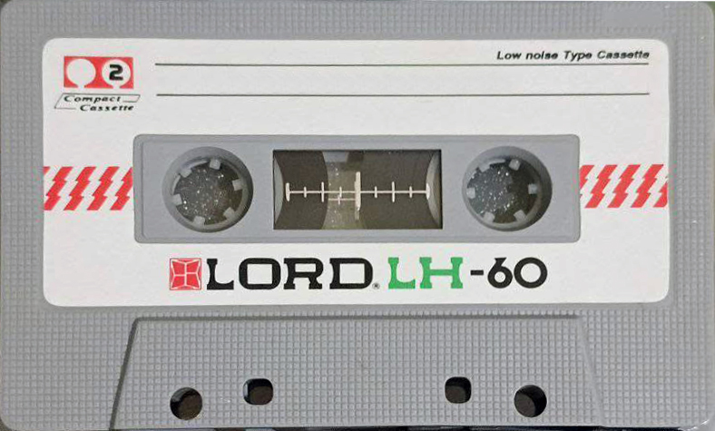 Compact Cassette Lord 60 "LH" Type I Normal Unknown Country
