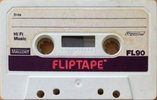 Compact Cassette Mallory FL 90 "Fliptape" Type I Normal USA
