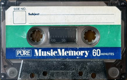 Compact Cassette Pure 60 "Music Memory" Type I Normal Japan