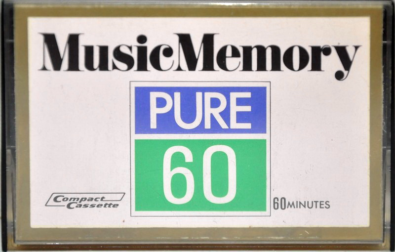 Compact Cassette Pure 60 "Music Memory" Type I Normal Japan