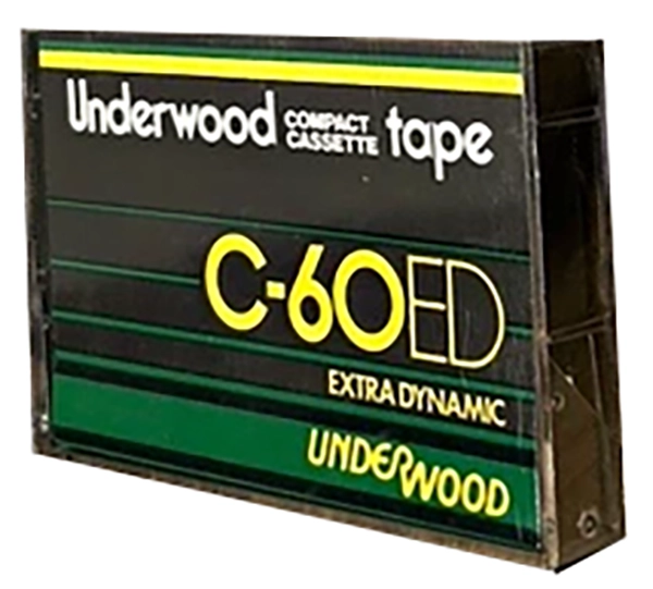 Compact Cassette Underwood ED 60 Type I Normal UK