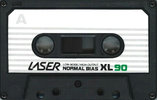 Compact Cassette Laser XL 90 Type I Normal 1983 USA